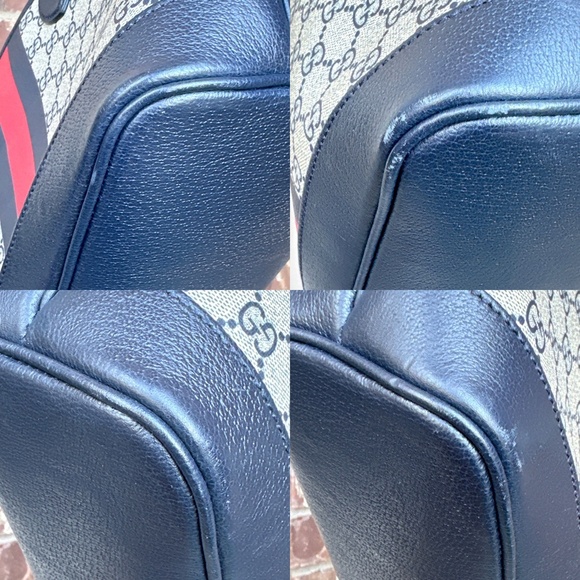 SOLD Gucci Ophidia Open Shopping Tote GG Coated Canvas Small - Picture 6 of 8